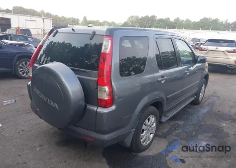 2006 Honda Cr-V Se из США, поврежденный, VIN SHSRD78976U430392